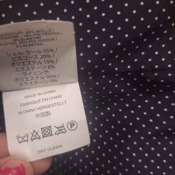 J. Crew size 4 blazer jacket button lining button collar inner pocket - Picture 10 of 14